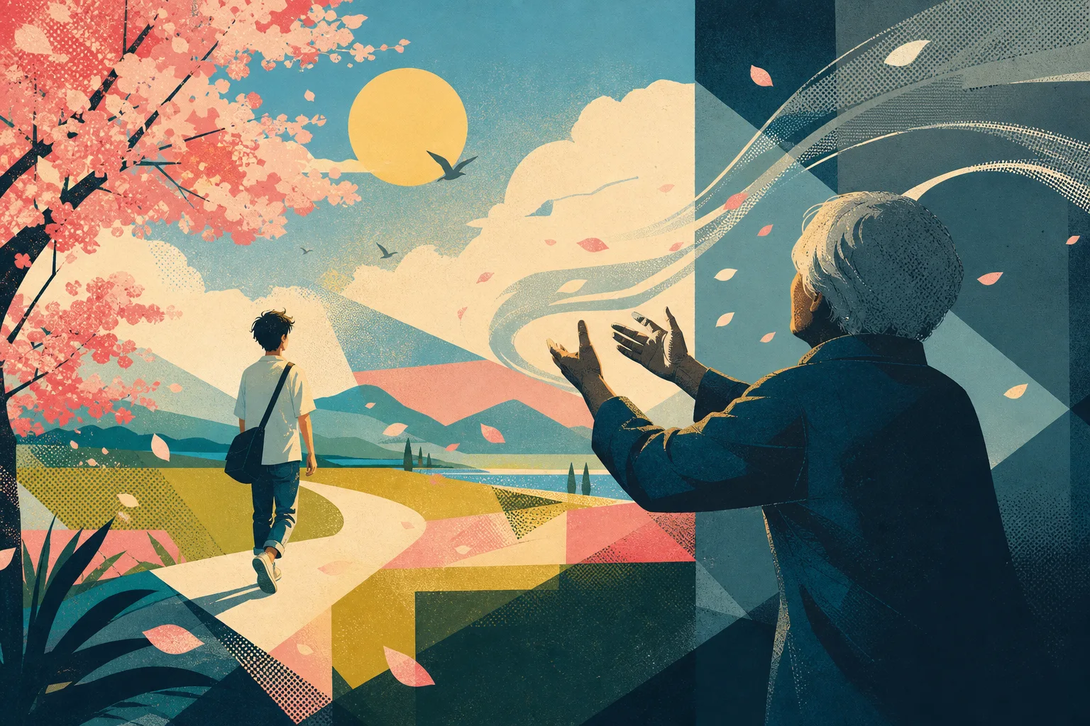 然后,老去 插图