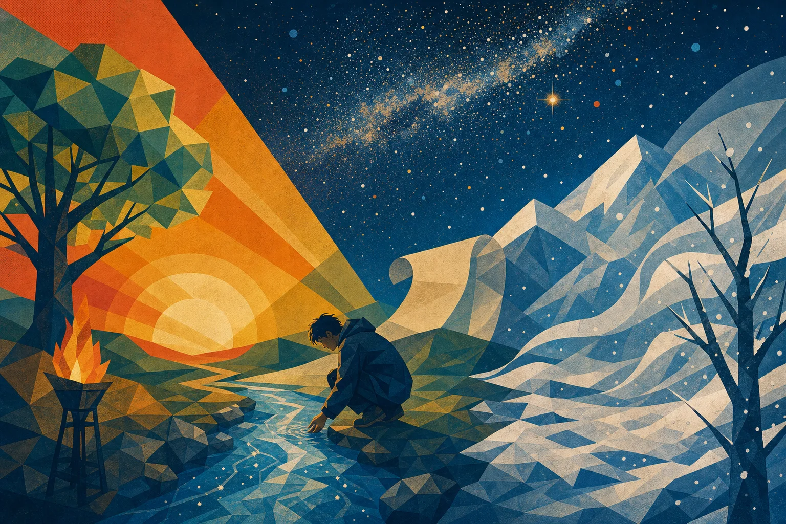 此处的银河 插图