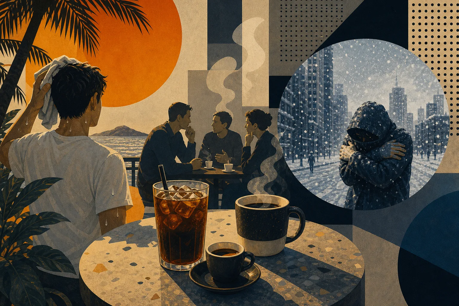 亚热带的冬季来临 插图