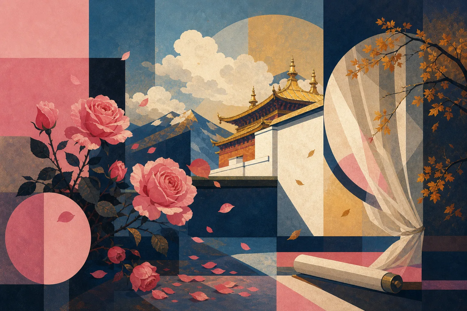 匆匆 插图