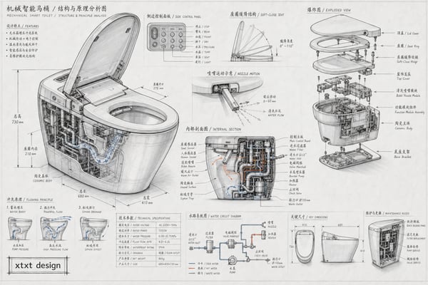 机械马桶