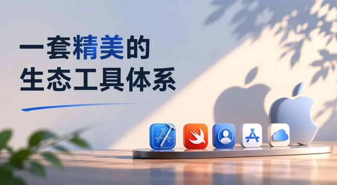 Apple的护城河,是一套“精美”的开发生态工具体系